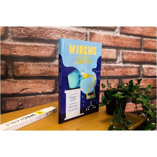 Książka dla dzieci "Skrętka na tropie technologii" Paweł Skiba (wydanie angielskie) + GRATIS patchcord NEKU