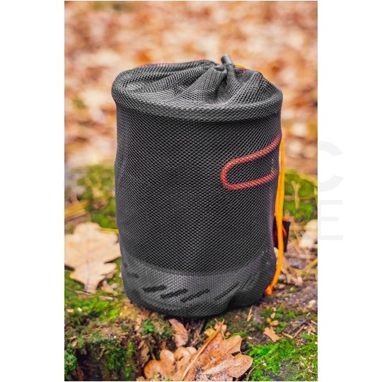 Kuchenka turystyczna, survivalowa (komplet garnek 1L, talerz 400ml + palnik) 3w1 NEO 63-151