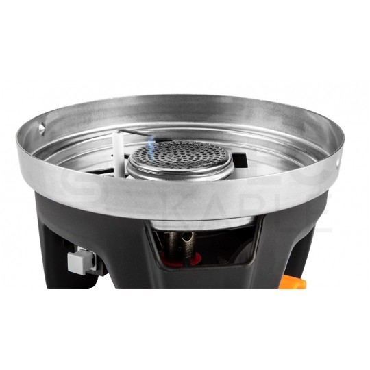 Kuchenka turystyczna, survivalowa (komplet garnek 1L, talerz 400ml + palnik) 3w1 NEO 63-151