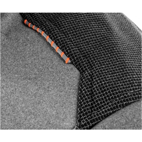 Kurtka ocieplana z kapturem, szara SOFTSHELL robocza rozmiar XXL/58 NEO 81-551-XXL