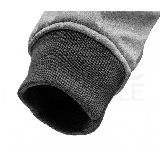Kurtka ocieplana z kapturem, szara SOFTSHELL robocza rozmiar XXL/58 NEO 81-551-XXL