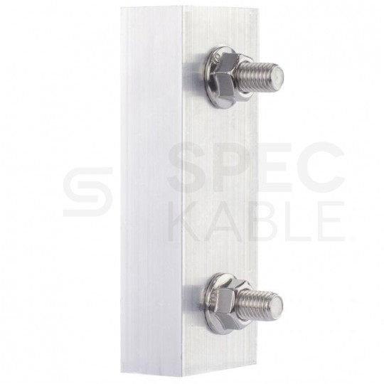 Łącznik aluminiowy 120mm szyn montażowych 40x40mm do paneli PV