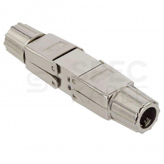 Łącznik beznarzędziowy kabla LAN kat.6A ekranowany STP NEKU