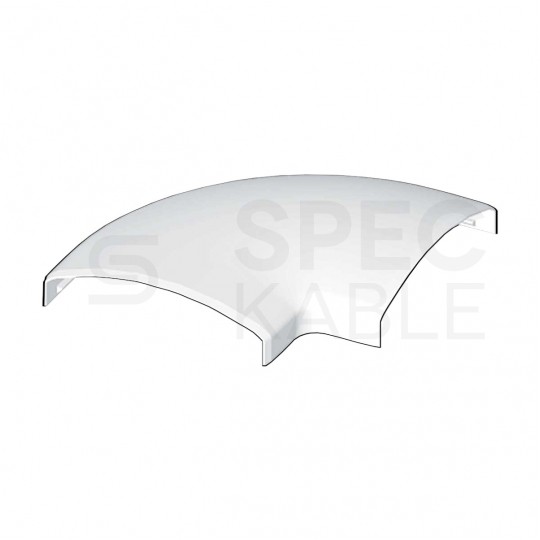 Łącznik kątowy LE 80x20mm biały KOPOS