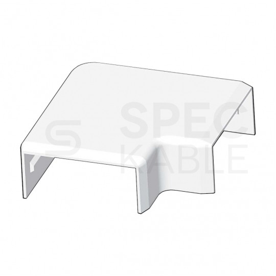 Łącznik kątowy LHD 50x20mm biały KOPOS
