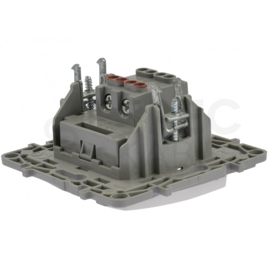 Łącznik krzyżowy pojedynczy NILOE biały 10AX bez piktogramu Legrand