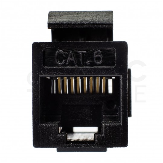 Łącznik modularny keystone 2xRJ45 8P8C kat.6 nieekranowany UTP Alantec