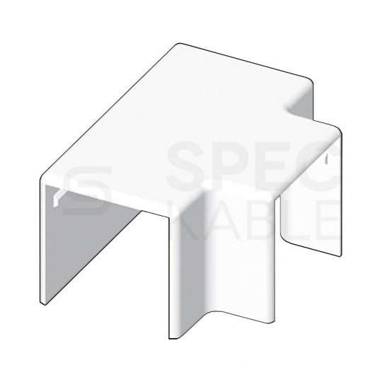 Łącznik odgałęźny LHD 40x40mm biały KOPOS
