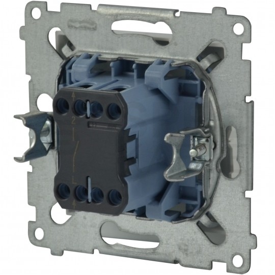 Łącznik pojedynczy SIMON 54 biały 16AX Kontakt Simon DW1A.01/11