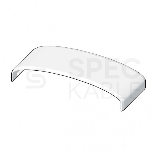 Łącznik prosty LE 100x21mm biały KOPOS