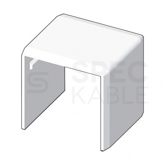 Łącznik prosty LHD 40x40mm biały KOPOS