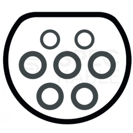 Ładowarka naścienna Stacja ładowania dla pojazdów elektrycznych Type 2 11kW 16A 3-fazowa 5m NOARK