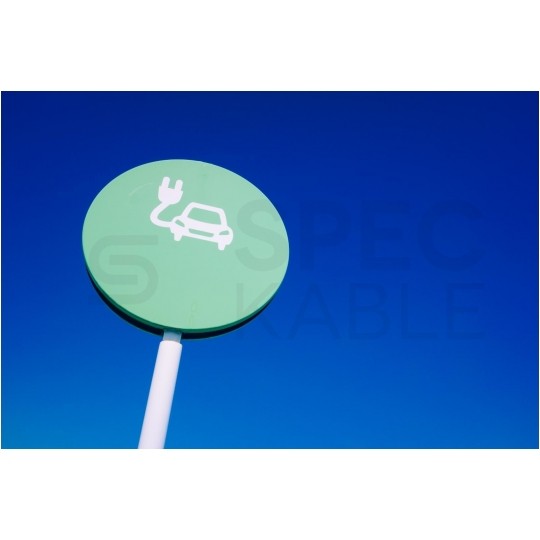 Ładowarka naścienna Stacja ładowania dla pojazdów elektrycznych Type 2 17,3kW 25A 3-fazowa 5m NOARK