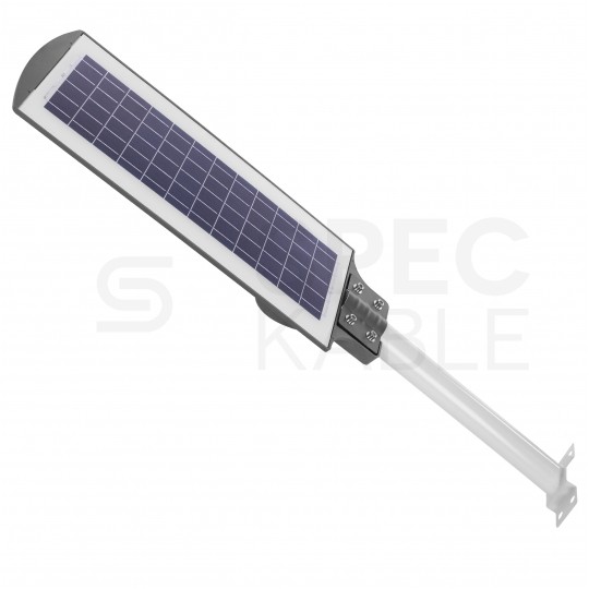Lampa solarna JOCKER LED 120W 12000mAh, panel fotowoltaiczny 12W, czujnik ruchu z przewodem 5m VOLT
