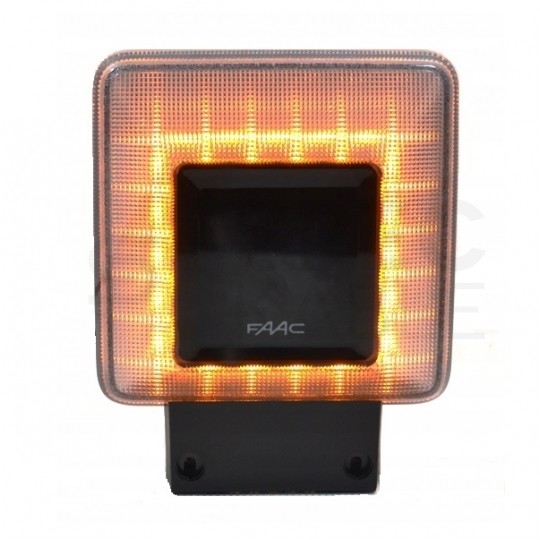 Lampa sygnalizacyjna ostrzegawcza do bram automatycznych LED 230V/115V/24V IP54 FAAC XLED