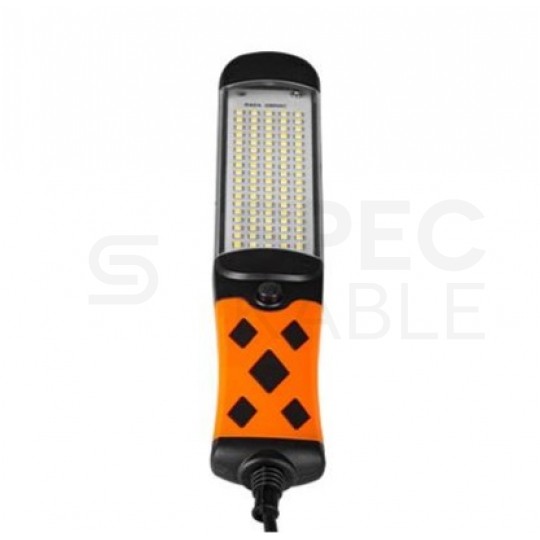 Lampa warsztatowa LED 15W / 230V 1200lm 6500k IP20 barwa CW biała zimna z przewodem 5m, hak MASTER LED