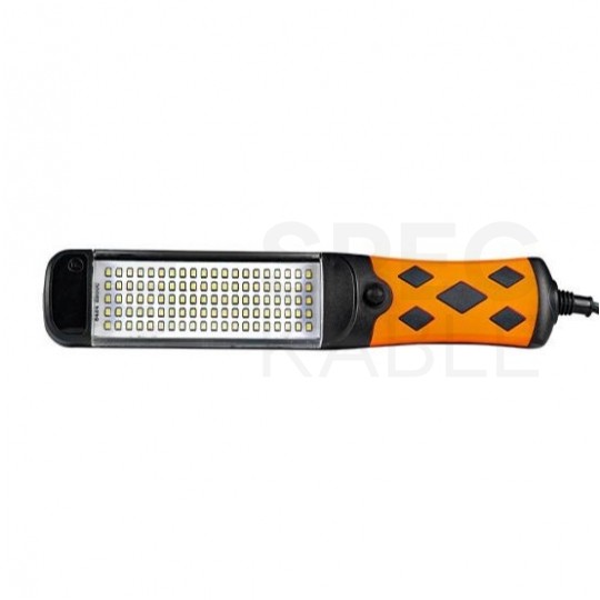 Lampa warsztatowa LED 15W / 230V 1200lm 6500k IP20 barwa CW biała zimna z przewodem 5m, hak MASTER LED