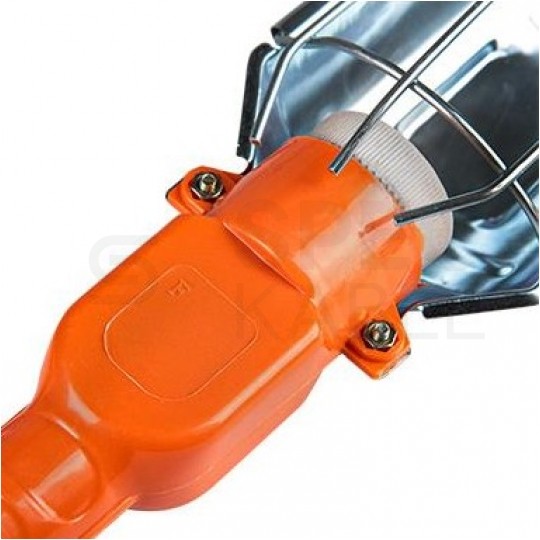 Lampa warsztatowa oprawa E27 40W / 230V IP20 z przewodem 5m, hak MASTER LED