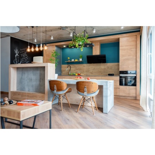 Lampa wisząca zwis sufitowy E27 silikonowa niebieska