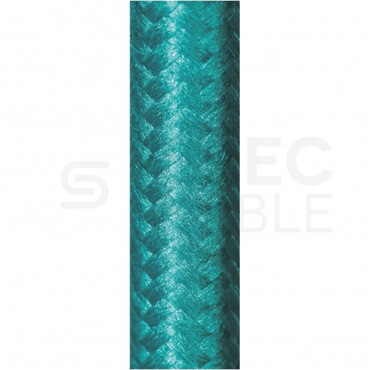 Lampa wisząca zwis sufitowy E27 silikonowa turkusowa