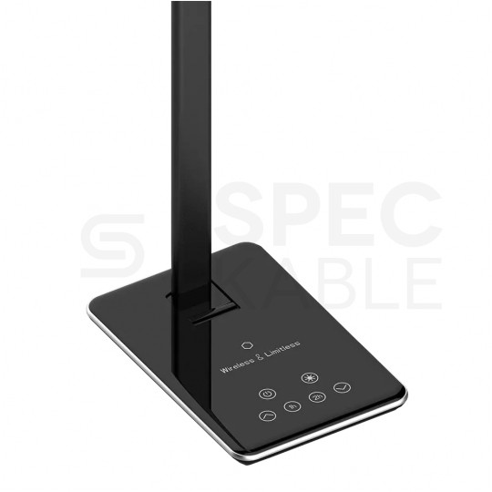 Lampka biurkowa 3w1 4W 500lm ładowarka indukcyjna WW barwa zmienna IP20 3000K-6500K V-TAC VT-7405