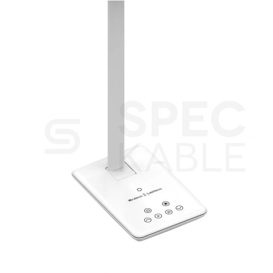 Lampka biurkowa 3w1 4W 500lm ładowarka indukcyjna WW barwa zmienna IP20 3000K-6500K V-TAC VT-7405