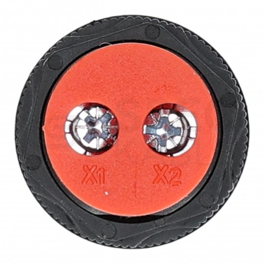 Lampka kontrolna sterownicza LED Czerwona 24V fi:22mm ADELID