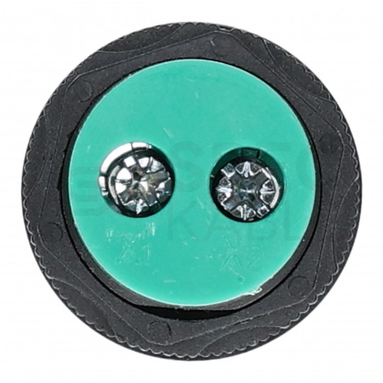 Lampka kontrolna sterownicza LED Zielona 230V fi:22mm ADELID