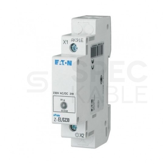 Lampka modułowa sygnalizacyjna (kontrolna) LED Zielona 1-fazowa 230V AC/DC EATON