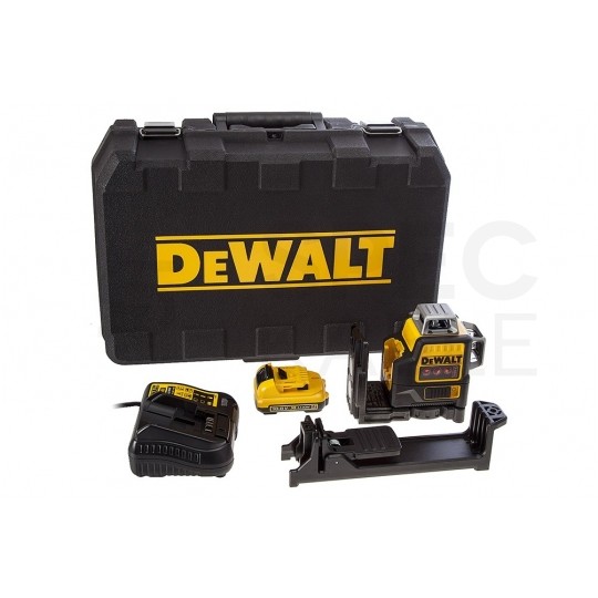 LASER LINIOWY 3-PŁASZCZYZNOWY 10,8V CZERWONA WIĄZKA DEWALT