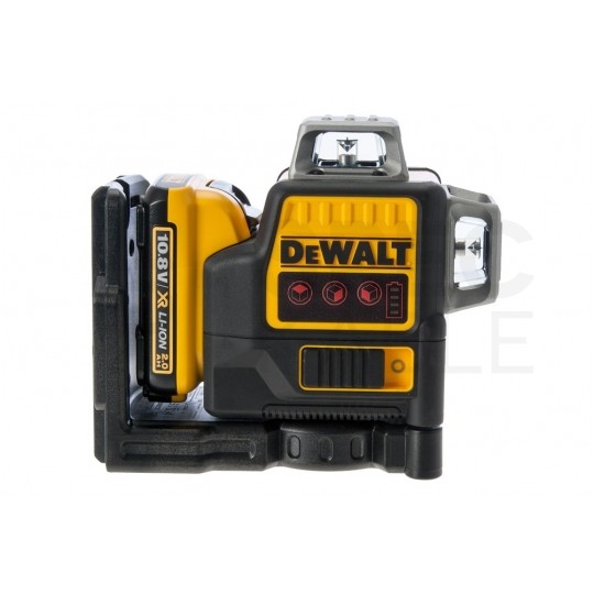 LASER LINIOWY 3-PŁASZCZYZNOWY 10,8V CZERWONA WIĄZKA DEWALT