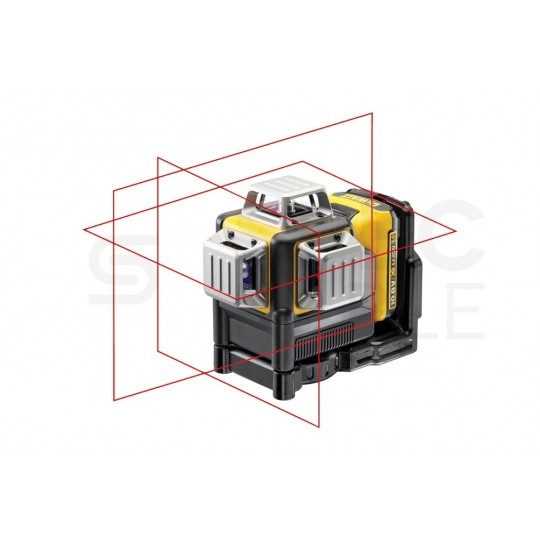 LASER LINIOWY 3-PŁASZCZYZNOWY 10,8V CZERWONA WIĄZKA DEWALT
