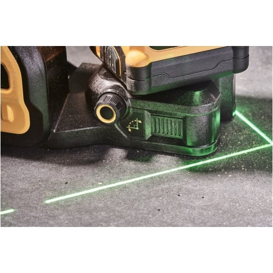 LASER LINIOWY 3-PŁASZCZYZNOWY 12/18V ZIE. WIĄZKA XR 1*2.0AH DEWALT