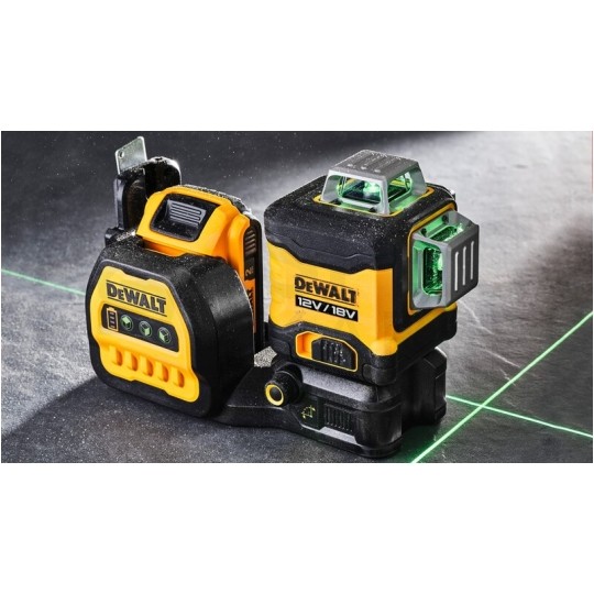 LASER LINIOWY 3-PŁASZCZYZNOWY 12/18V ZIE. WIĄZKA XR 1*2.0AH DEWALT