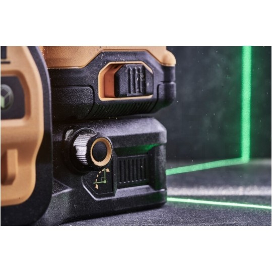 LASER LINIOWY 3-PŁASZCZYZNOWY 12/18V ZIE. WIĄZKA XR 1*2.0AH DEWALT