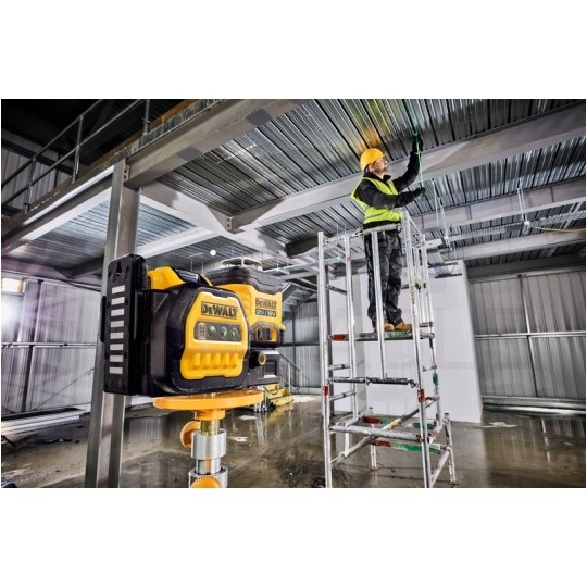 LASER LINIOWY 3-PŁASZCZYZNOWY 12/18V ZIELONA WIĄZKA XR 0*AH DEWALT