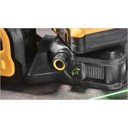 LASER LINIOWY 3-PŁASZCZYZNOWY 12/18V ZIELONA WIĄZKA XR 0*AH DEWALT