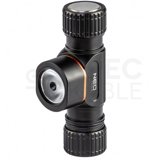 Latarka czołowa akumulatorowo / bateryjna LED 20W 2000lm IPX4 NEO 99-029