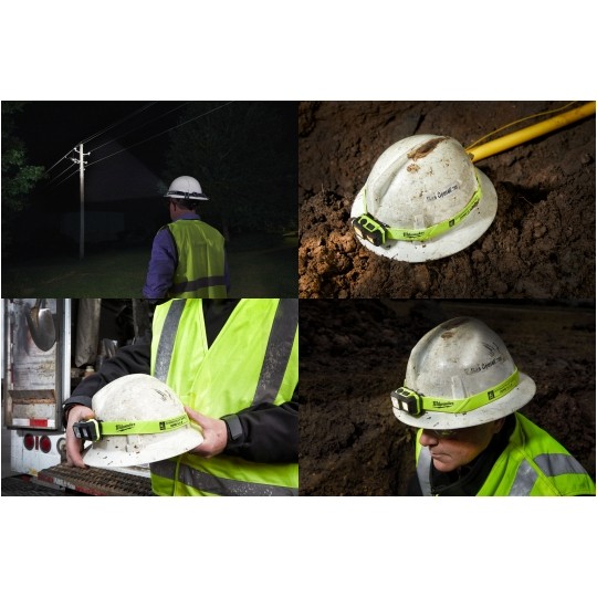 Latarka czołowa iskrobezpieczna 310lm IP64 MILWAUKEE ISHL-LED