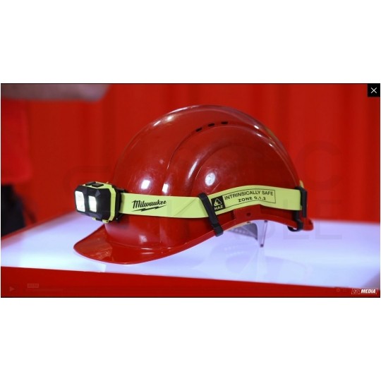 Latarka czołowa iskrobezpieczna 310lm IP64 MILWAUKEE ISHL-LED