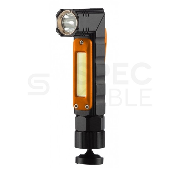 Latarka kątowa akumulatorowa LED 3W 300lm warsztatowa 2w1 USB NEO 99-034