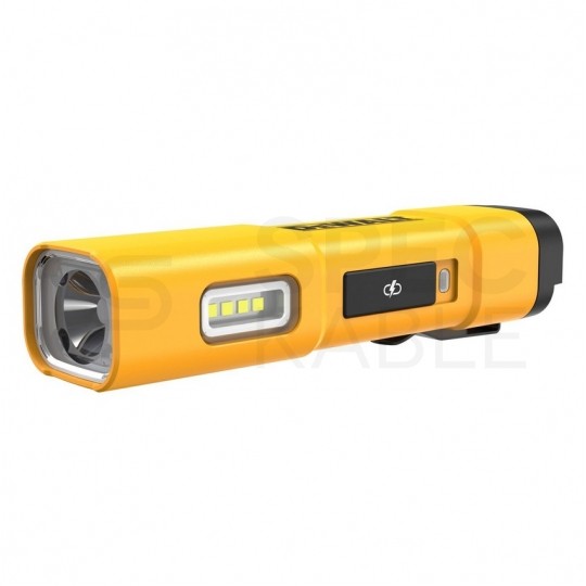LATARKA LED 3 TRYBY 200-400-1200LM USB-C DEWALT