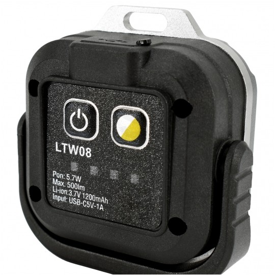 Latarka wielofunkcyjna LED 5,7W 500lm BEMKO C49-LTW08