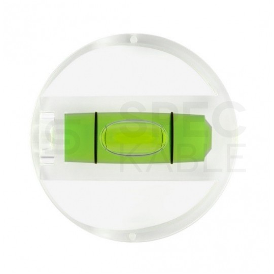 Libella okrągła 35x15mm stołowa blatowa Mini poziomnica MEDID