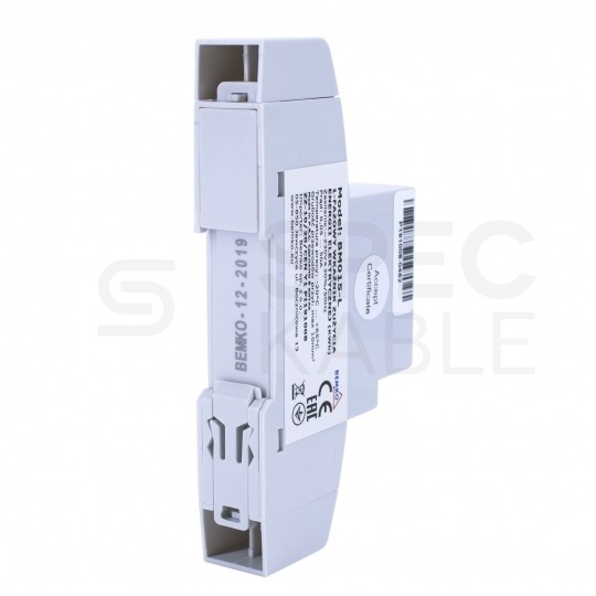 Licznik zużycia energii elektrycznej 1-fazowy 10/50A 1-modułowy z wyświetlaczem LCD BEMKO