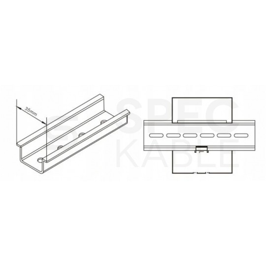 Licznik zużycia energii elektrycznej MID 1-fazowy 5/45A 1-modułowy z wyświetlaczem LCD EASTRON