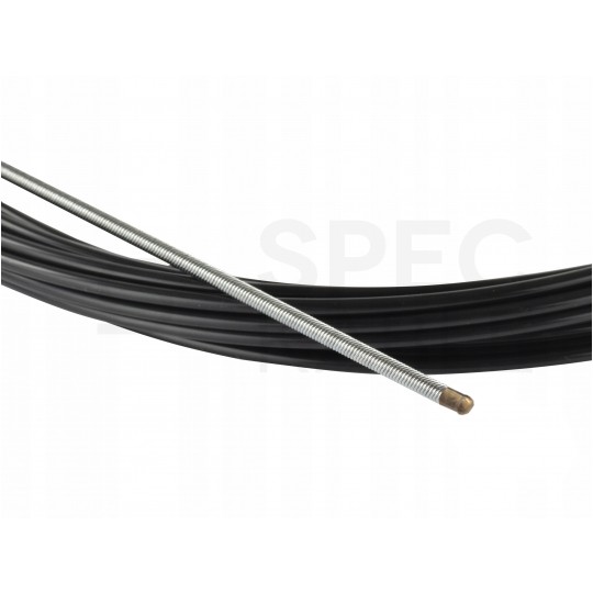 Linka perlonowa do przeciągania, wciągania kabli w kanałach, rurach, peszlach czarna fi: 3mm 10m