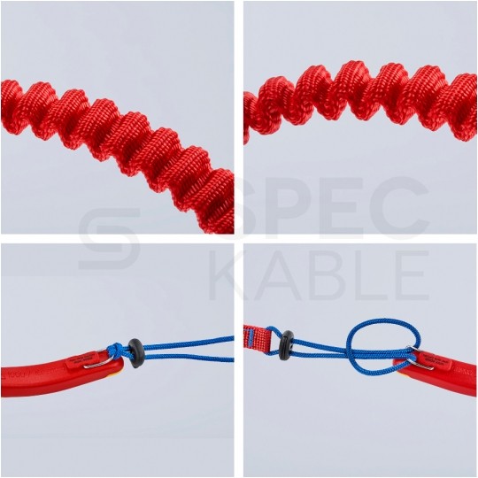 Linka zabezpieczająca przed upadkiem narzędzi do 1,5kg (1,5m) KNIPEX 00 50 01 T BK