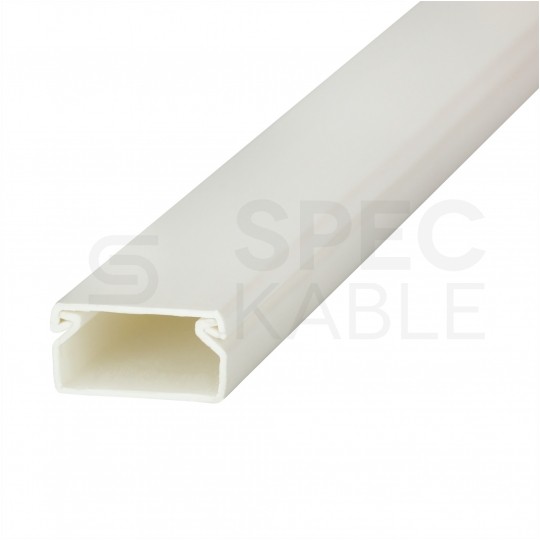 Listwa elektroinstalacyjna kanał kablowy BKK 20x10mm korytko z pokrywą KARTON=200m (100szt)