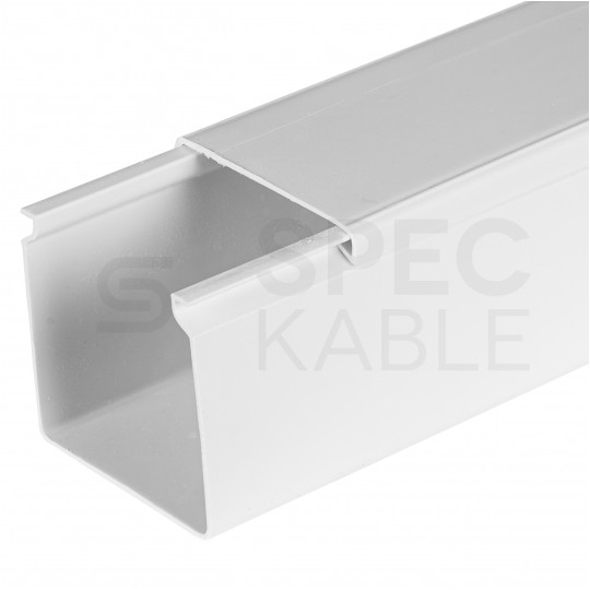 Listwa elektroinstalacyjna kanał kablowy BKK 25x25mm korytko z pokrywą i taśmą montażową 2-stronną KARTON=96m (48szt) NEKU